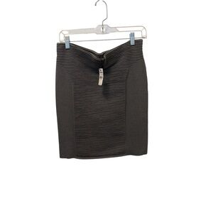 Express Charcoal Pencil Skirt